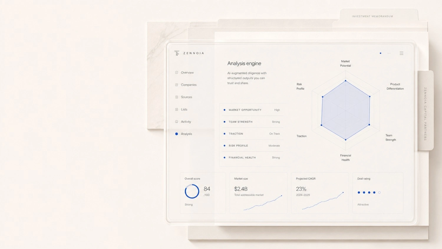 Analysis engine interface preview
